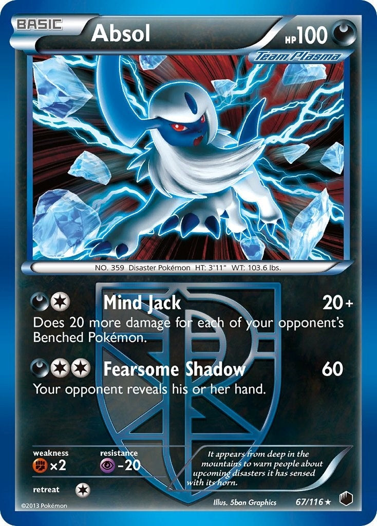 Image for Absol (Team Plasma) (Plasma Freeze) (67/116) - Pokemon