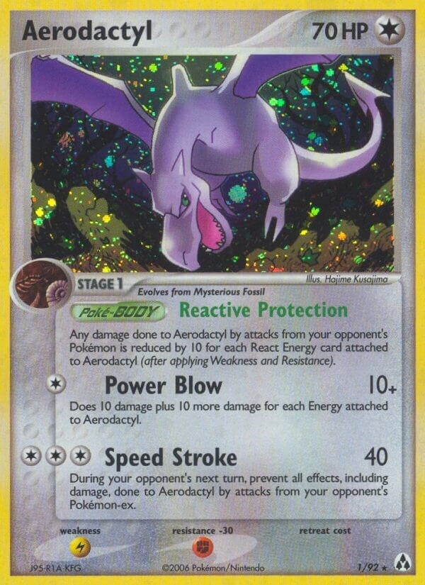 Image for Aerodactyl (Legend Maker) (1/92) - Pokemon