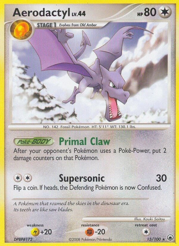 Image for Aerodactyl (Majestic Dawn) (15/100) - Pokemon