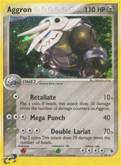 Image for Aggron (Ruby and Sapphire) (1/109) - Pokemon