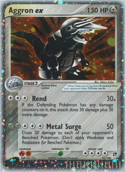 Image for Aggron ex (Sandstorm) (95/100) - Pokemon