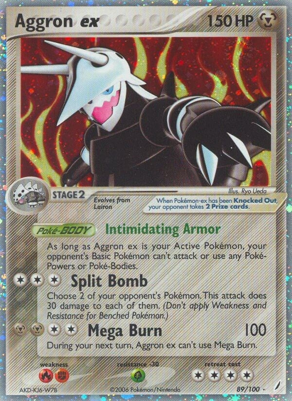 Image for Aggron ex (Crystal Guardians) (89/100) - Pokemon