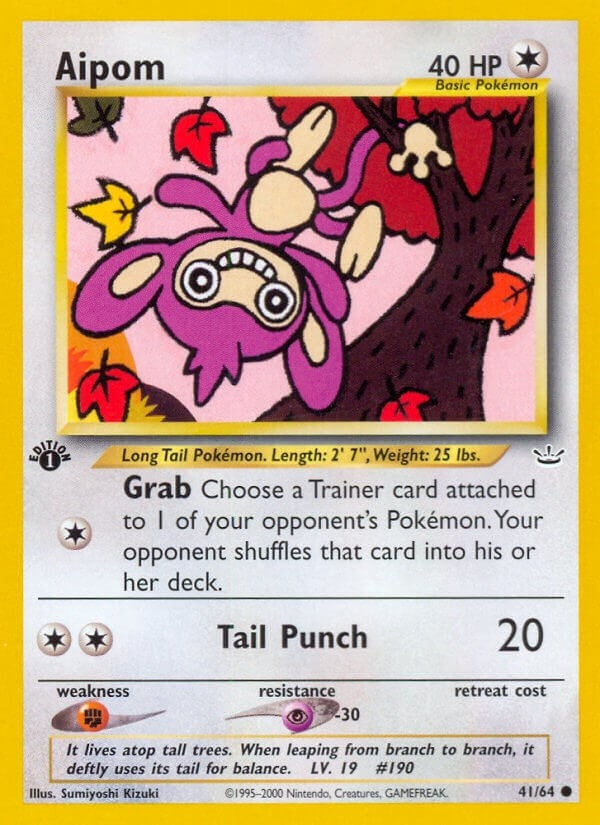 Image for Aipom (Neo Revelation) (41/64) - Pokemon