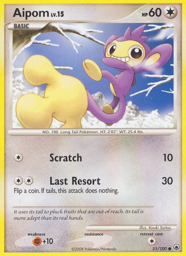 Image for Aipom (51) (Majestic Dawn) (51/100) - Pokemon
