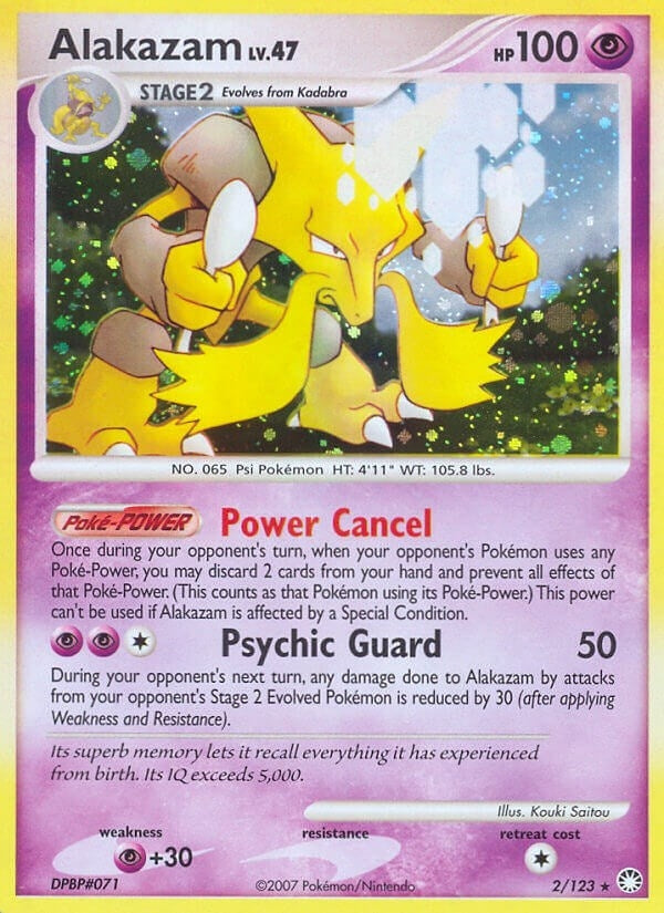Image for Alakazam (Mysterious Treasures) (2/123) - Pokemon