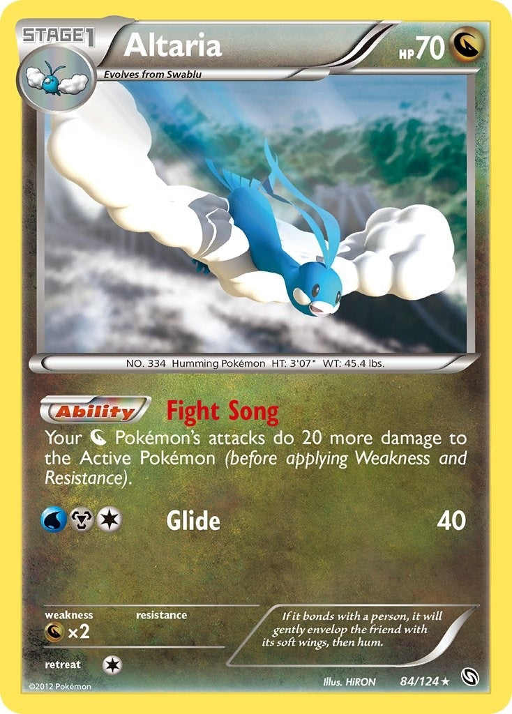 Image for Altaria (Dragons Exalted) (84/124) - Pokemon