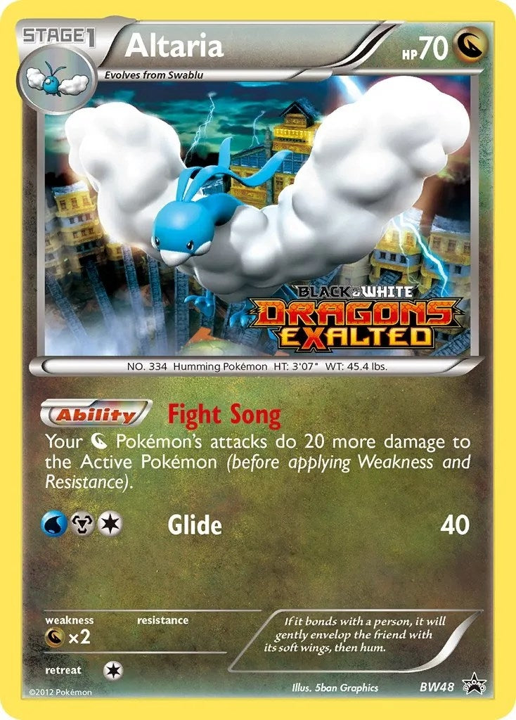 Image for Altaria - BW48 (Prerelease) (Black and White Promos) (BW48) - Pokemon