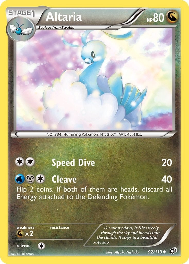 Image for Altaria (Legendary Treasures) (92/113) - Pokemon