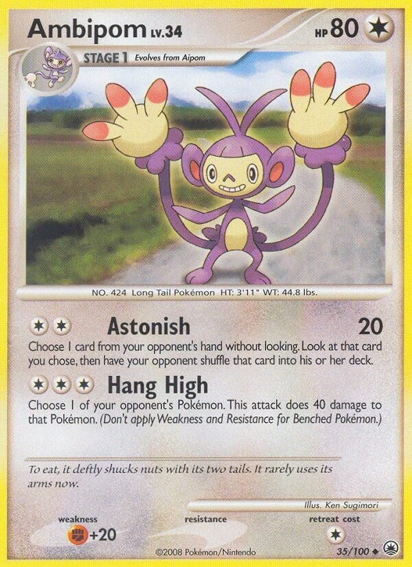 Image for Ambipom (Majestic Dawn) (35/100) - Pokemon