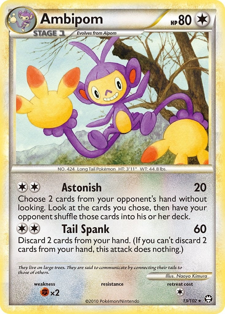 Image for Ambipom (Triumphant) (13/102) - Pokemon