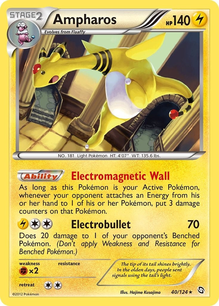 Image for Ampharos (Dragons Exalted) (40/124) - Pokemon
