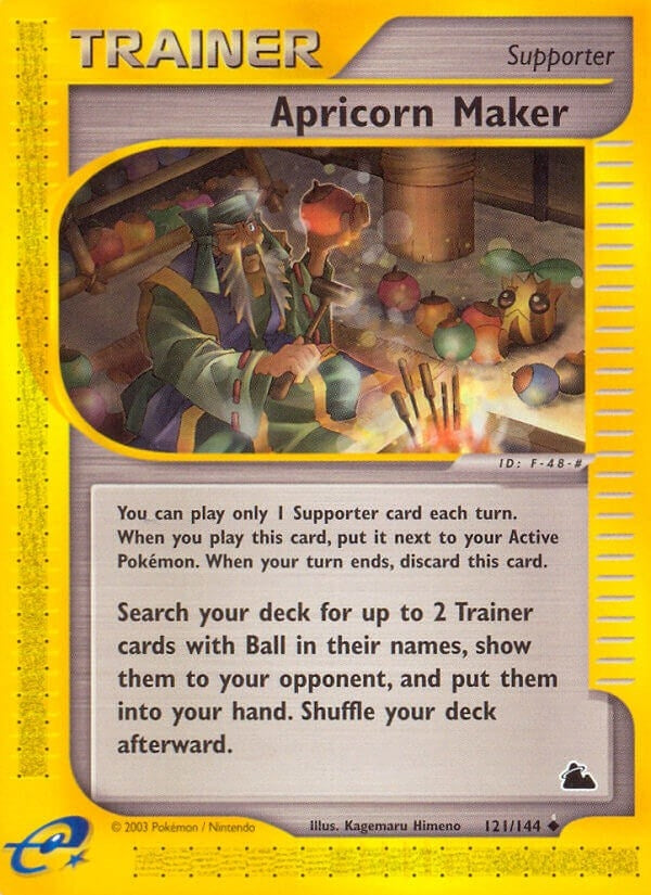 Image for Apricorn Maker (Skyridge) (121/144) - Pokemon