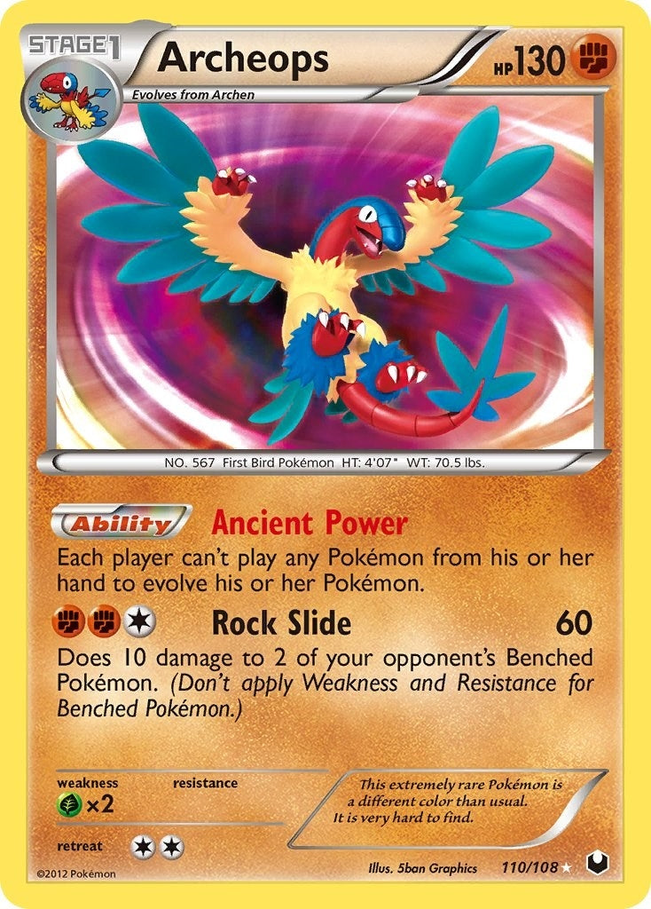 Image for Archeops (Dark Explorers) (110/108) - Pokemon