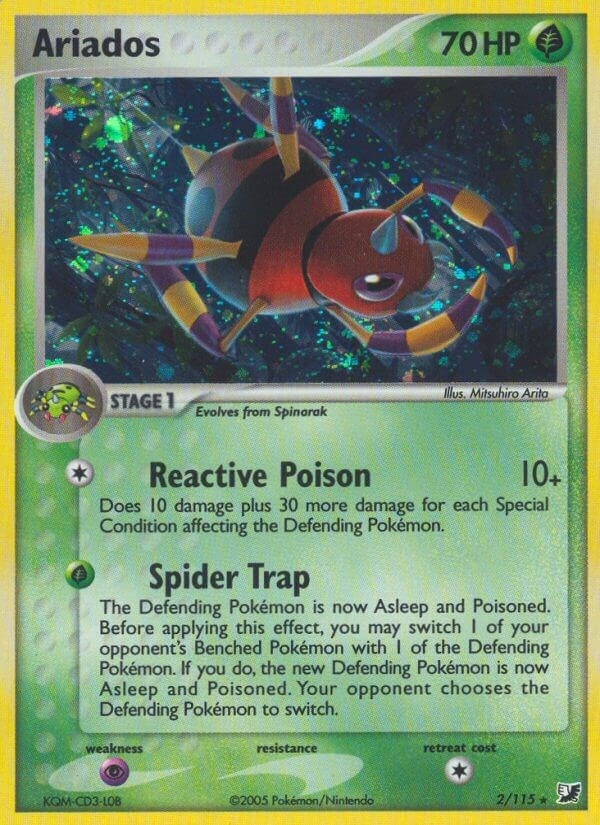 Image for Ariados (Unseen Forces) (2/115) - Pokemon