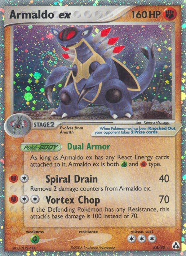 Image for Armaldo ex (Legend Maker) (84/92) - Pokemon