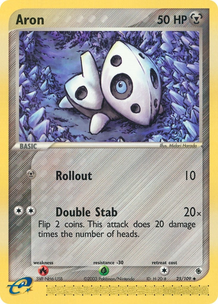 Image for Aron (Ruby and Sapphire) (25/109) - Pokemon