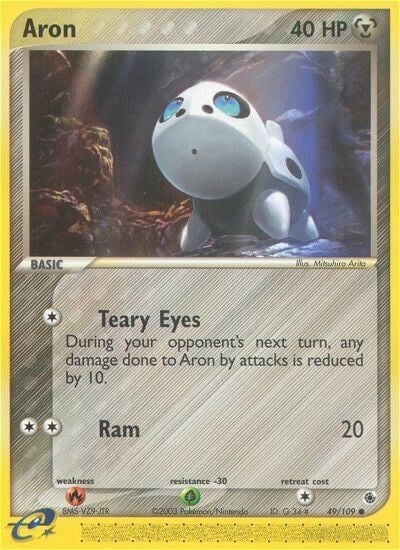 Image for Aron (Ruby and Sapphire) (49/109) - Pokemon