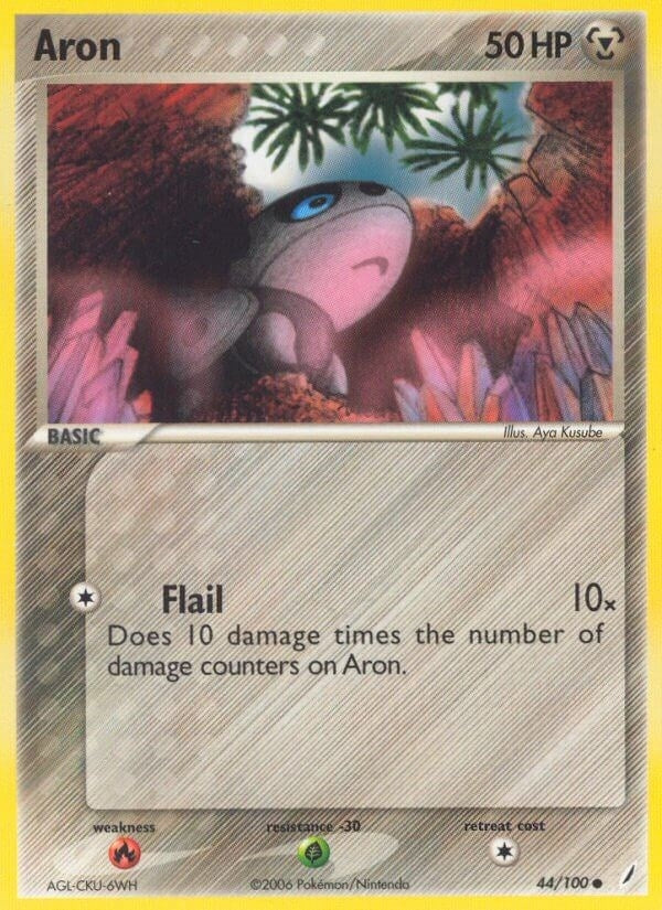 Image for Aron (Crystal Guardians) (44/100) - Pokemon