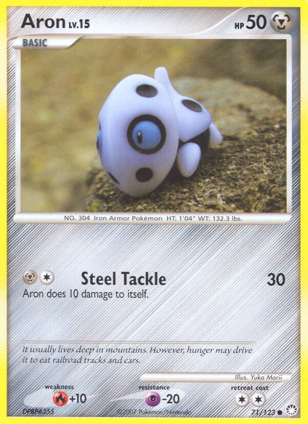 Image for Aron (Mysterious Treasures) (71/123) - Pokemon