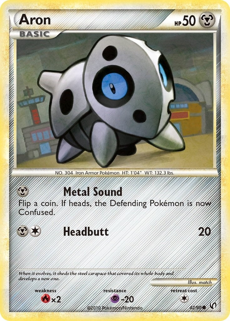 Image for Aron (Undaunted) (42/90) - Pokemon