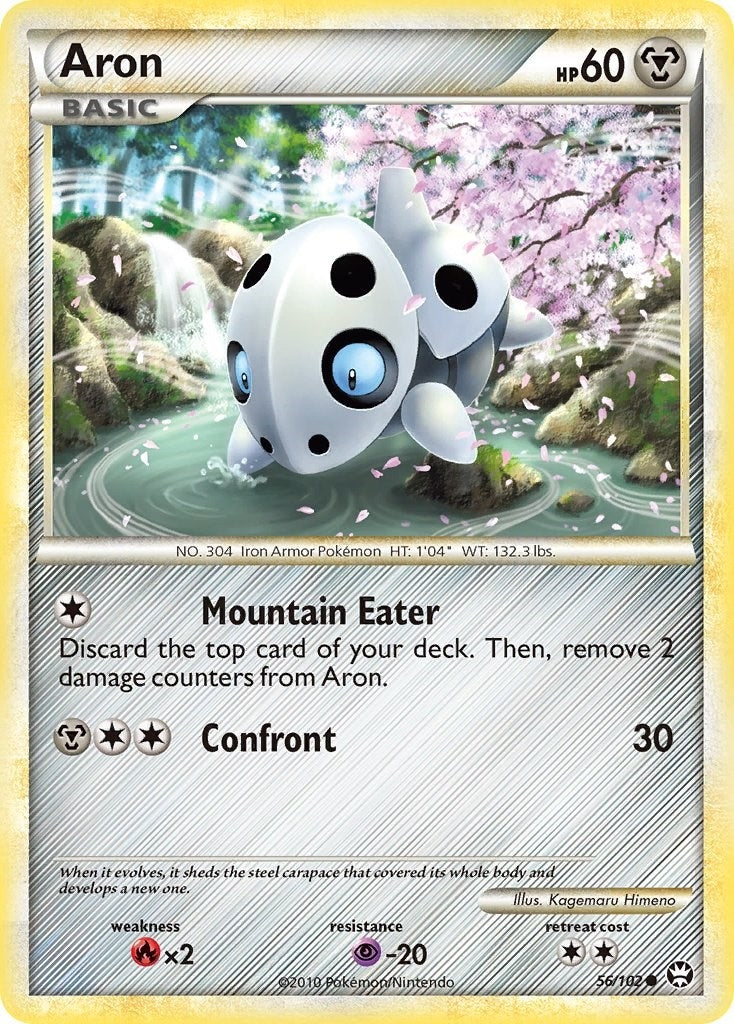Image for Aron (Triumphant) (56/102) - Pokemon