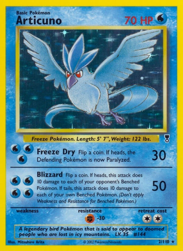 Image for Articuno (Legendary Collection) (002/110) - Pokemon