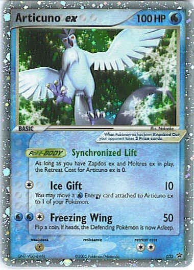 Image for Articuno ex - 032 (EX Collector's Window Tins) (Nintendo Promos) (032) - Pokemon
