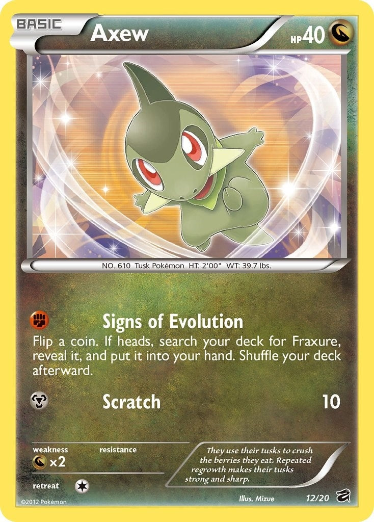 Image for Axew (12) (Dragon Vault) (12/20) - Pokemon
