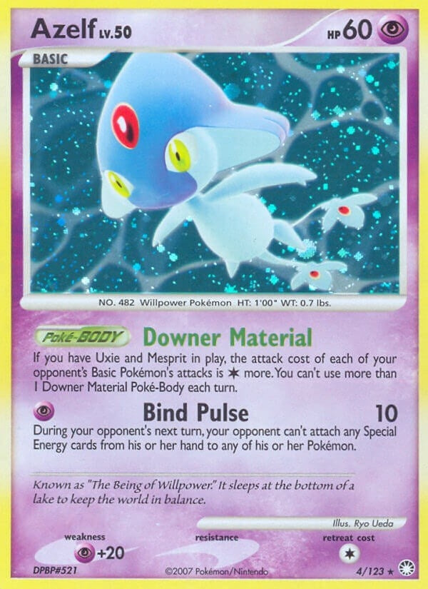 Image for Azelf (Mysterious Treasures) (4/123) - Pokemon