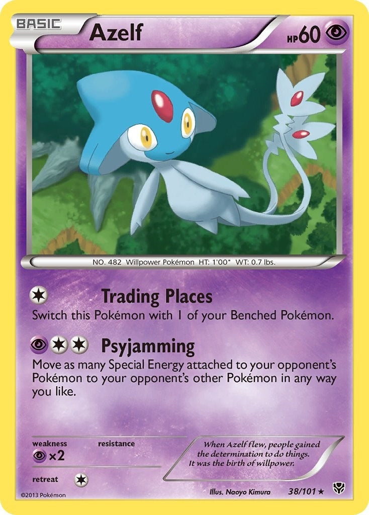 Image for Azelf (Plasma Blast) (38/101) - Pokemon