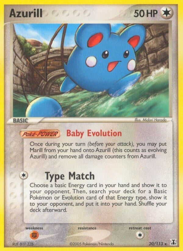 Image for Azurill (Delta Species) (20/113) - Pokemon