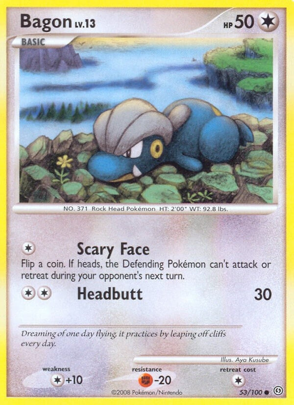 Image for Bagon (Stormfront) (53/100) - Pokemon