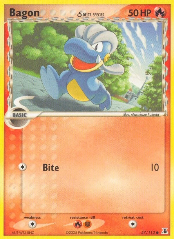 Image for Bagon - 057/113 (Delta Species) (Delta Species) (57/113) - Pokemon