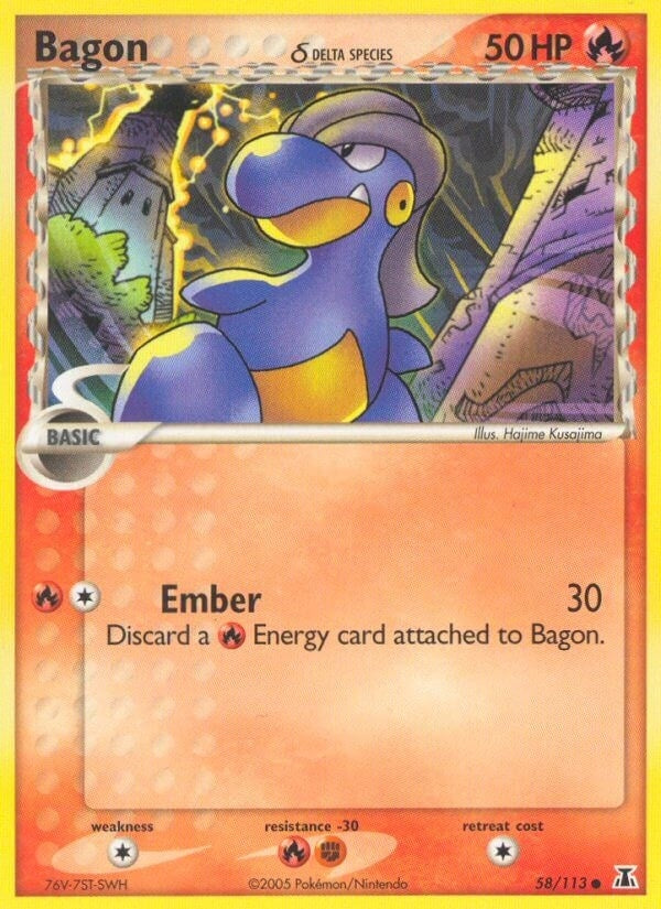 Image for Bagon - 058/113 (Delta Species) (Delta Species) (58/113) - Pokemon