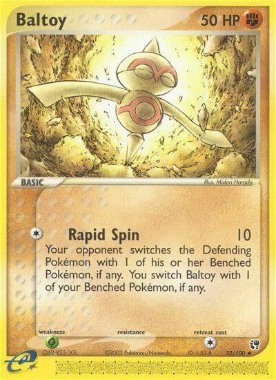 Image for Baltoy (Sandstorm) (32/100) - Pokemon
