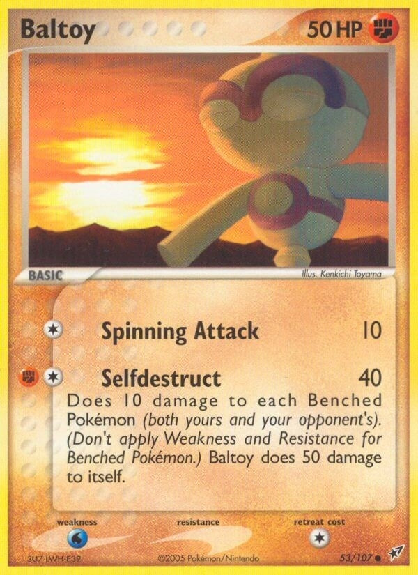 Image for Baltoy (Deoxys) (53/107) - Pokemon