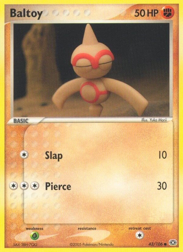 Image for Baltoy (Emerald) (43/106) - Pokemon