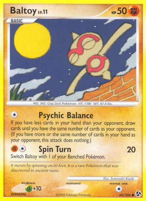 Image for Baltoy (Great Encounters) (60/106) - Pokemon