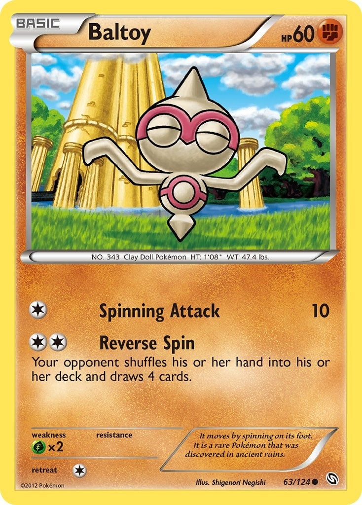 Image for Baltoy (Dragons Exalted) (63/124) - Pokemon