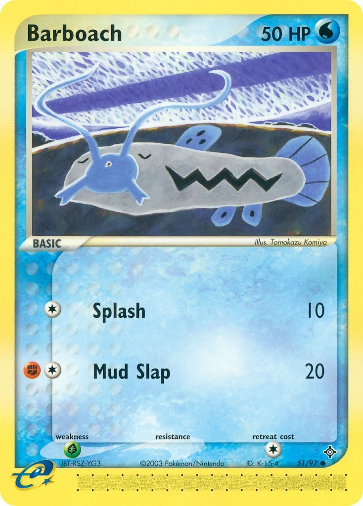 Image for Barboach (Dragon) (51/97) - Pokemon