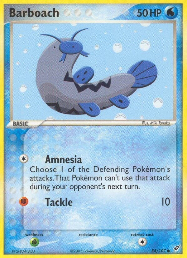 Image for Barboach (Deoxys) (54/107) - Pokemon