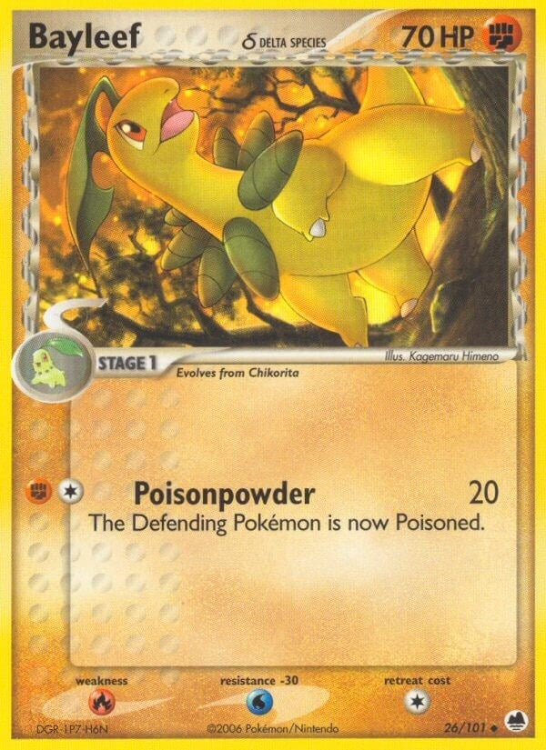 Image for Bayleef (Delta Species) (Dragon Frontiers) (26/101) - Pokemon