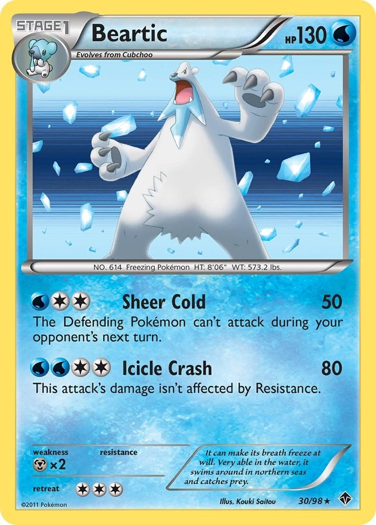 Image for Beartic (30) (Emerging Powers) (30/98) - Pokemon