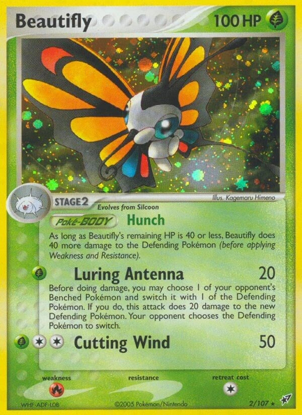 Image for Beautifly (Deoxys) (2/107) - Pokemon