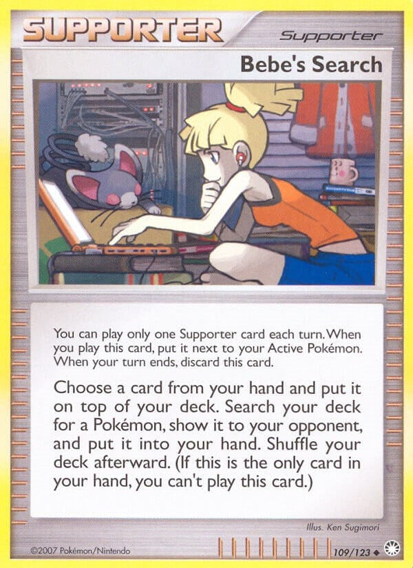 Image for Bebe's Search (Mysterious Treasures) (109/123) - Pokemon
