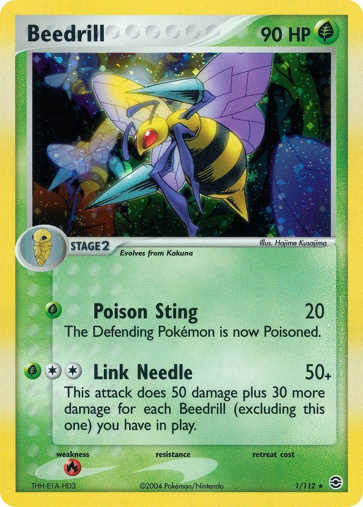 Image for Beedrill (FireRed & LeafGreen) (1/112) - Pokemon