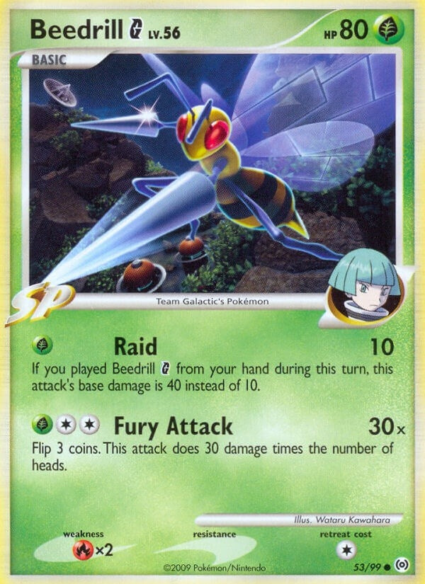 Image for Beedrill G (Arceus) (53/99) - Pokemon