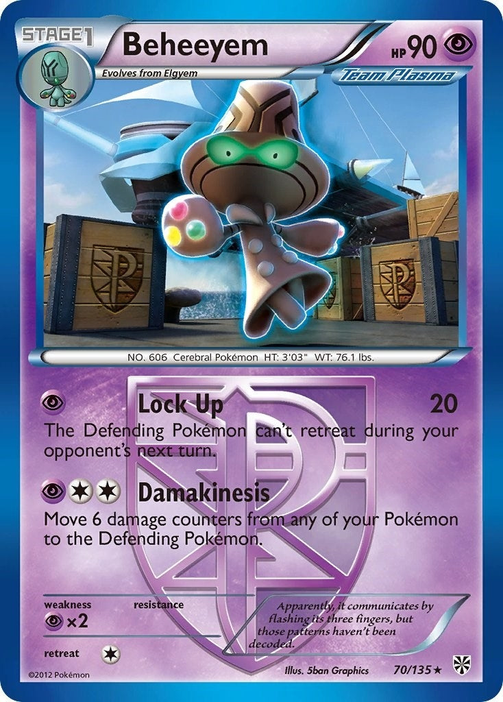 Image for Beheeyem (Team Plasma) (Plasma Storm) (70/135) - Pokemon
