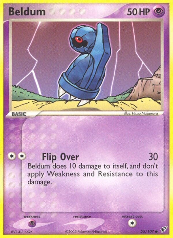 Image for Beldum (Deoxys) (55/107) - Pokemon