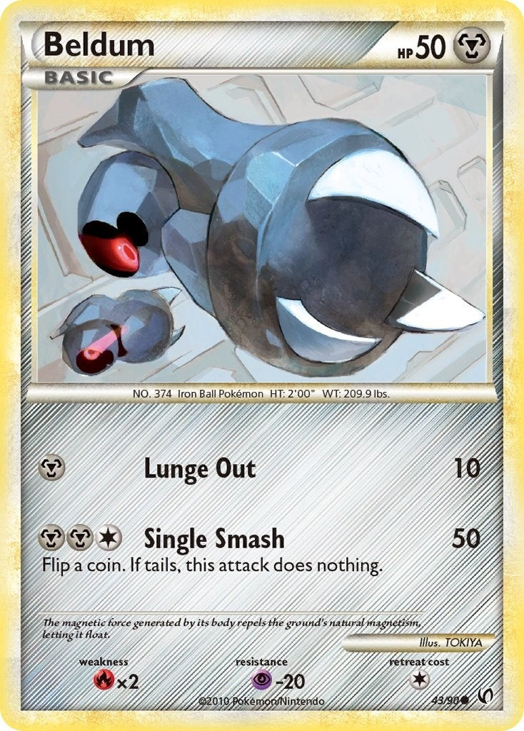 Image for Beldum (Undaunted) (43/90) - Pokemon